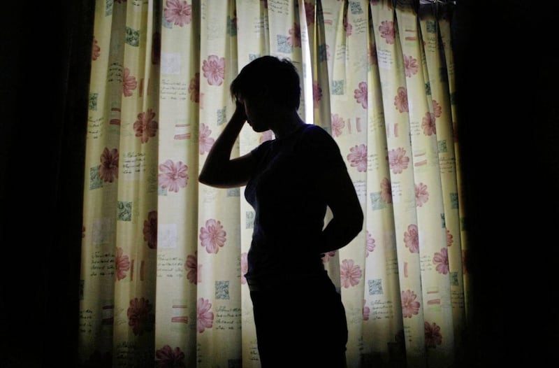 27 brothels in 11 locations across the north were raided by the PSNI's Modern Slavery and Human Trafficking Unit in November 2022. Picture posed by model. Picture by Niall Carson/PA Wire 