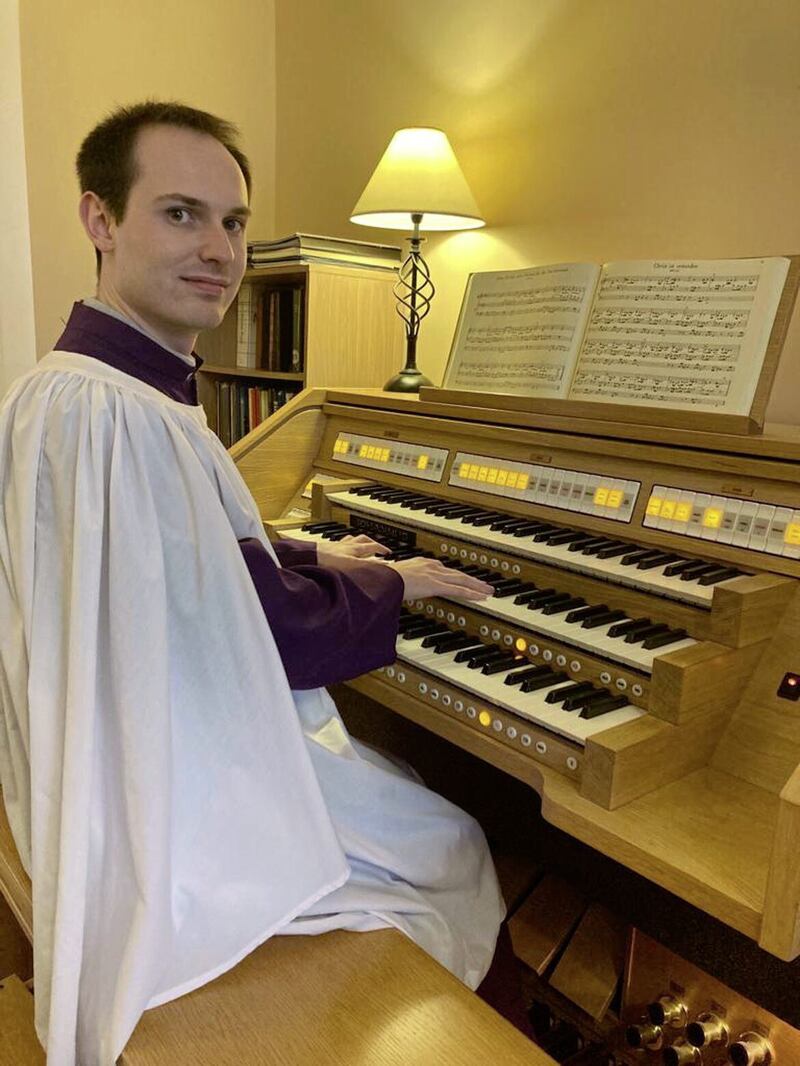 Daniel Clements, organist and administrator of the Charles Wood Festival 