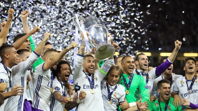 Real Madrid retained their title in an epic 4-1 victory.
