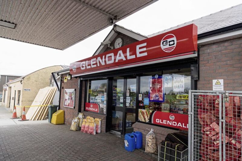 Glendale Service Station on the Killyclogher Road outside Omagh. Picture by Ronan McGrade/Pacemaker 