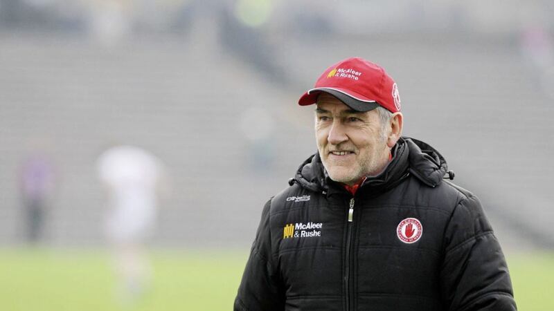 Mickey Harte has declared himself happy with the level of support from the Tyrone County Board Picture by Philip Walsh 