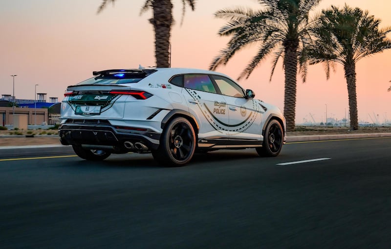 The Urus Performante will be put into police duty alongside various other supercars. (Lamborghini)