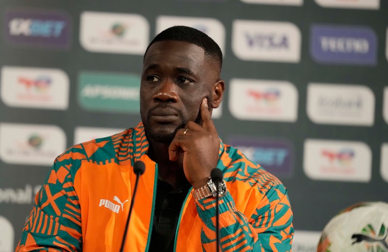 Emerse Fae has sparked an extraordinary change in the Ivory Coast’s fortunes (Sunday Alamba/AP)