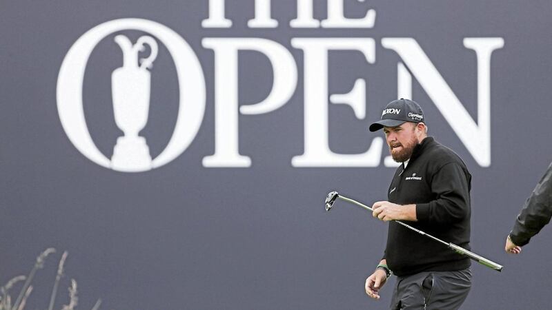 Shane Lowry held the clubhouse lead (67) for a large part of the first day at the 148th Open Championship, before American JB Holmes posted a 66 late in the day 