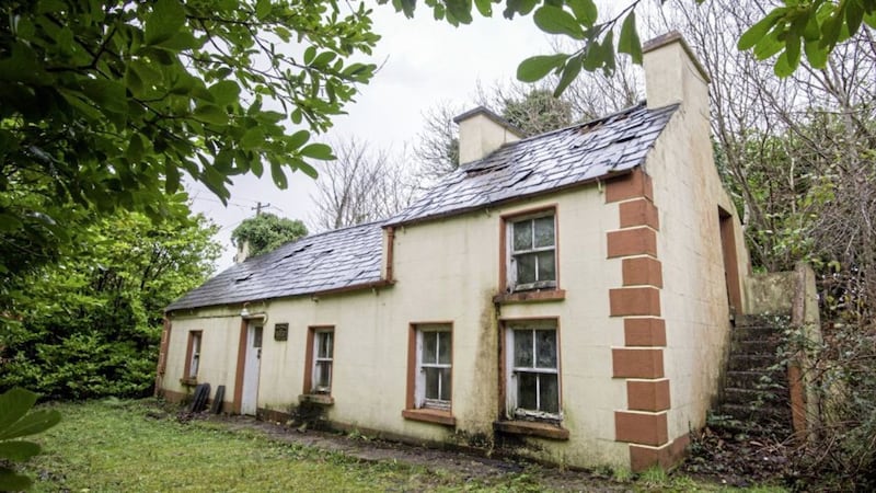 The Laurels cottage in Glenties, the origional home of the five Mundy sisters where Brien Friel played as a child and based his play &#39;Dancing at Lughnasa.Photograph: Brenda Fitzsimons / THE IRISH TIMES. 