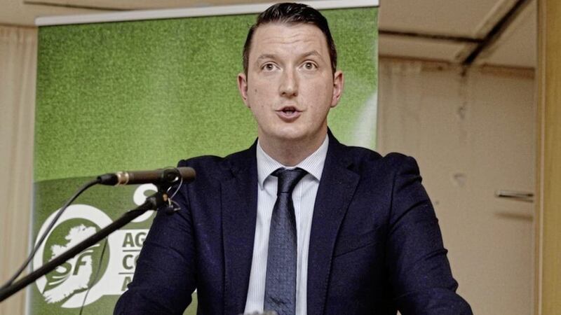John Finucane was elected as a councillor in north Belfast 