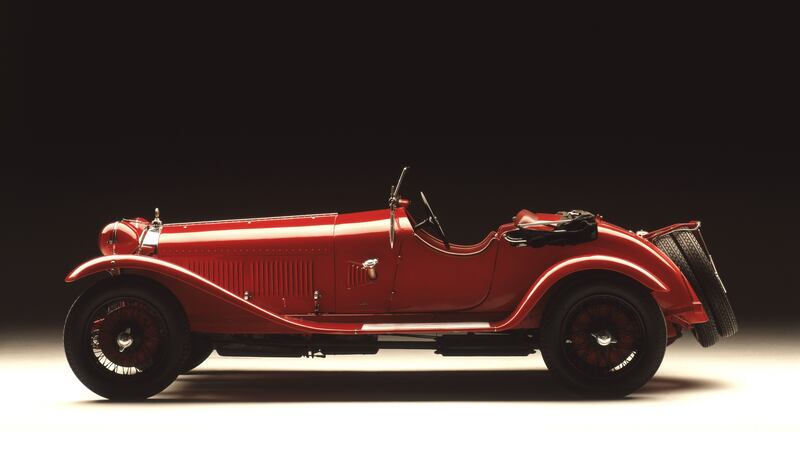 The iconic Alfa Romeo 6C 1750 Gran-Sport. The car dominated racing, including a victory at the Ards TT in 1930