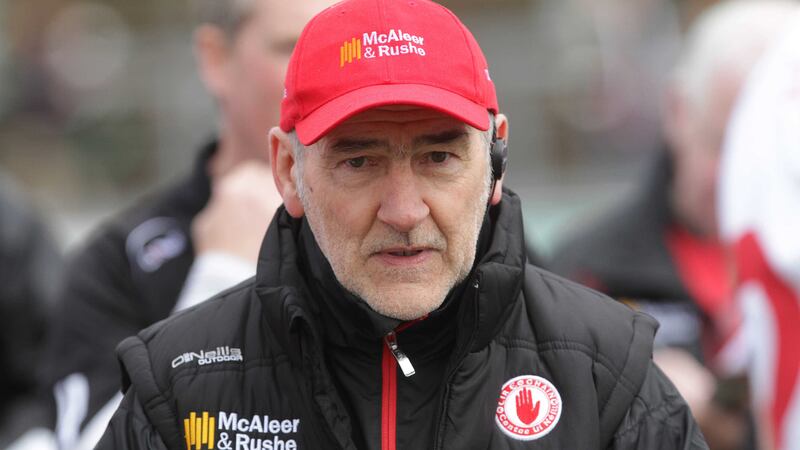 Tyrone manager Mickey Harte will take his side into against Cavan on Sunday &nbsp;