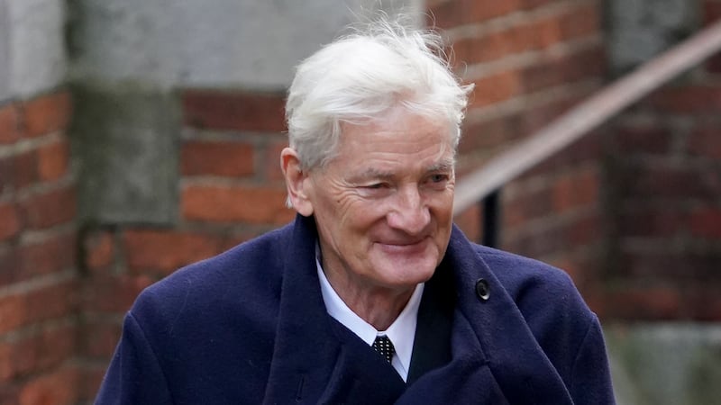 Sir James Dyson arriving at the Royal Courts Of Justice (Gareth Fuller/PA)