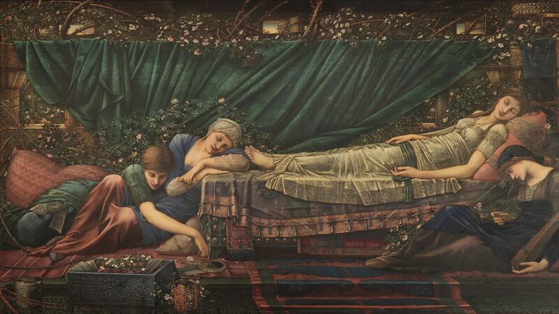 The Pre-Raphaelite artist’s The Briar Rose and Perseus paintings have never been displayed together before.