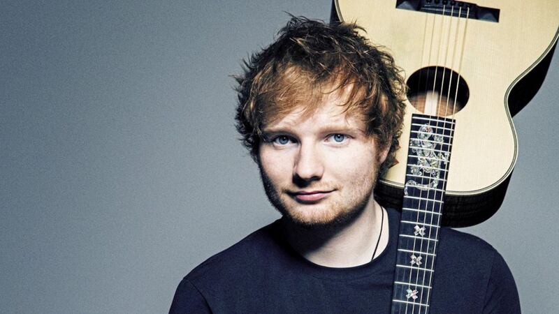 My dad&#39;s dad is from Belfast, says Ed Sheeran, so it&#39;s a sort of second home 