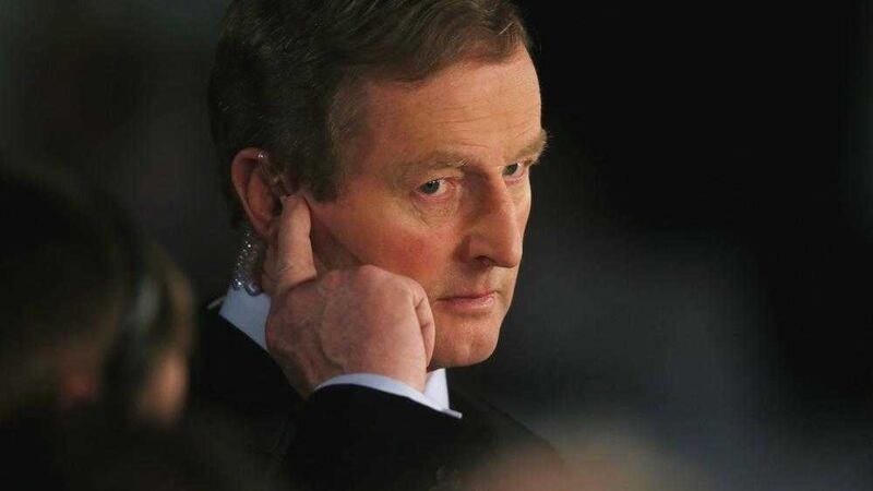 Caretaker Taoiseach Enda Kenny. Picture by Niall Carson, Press Association 