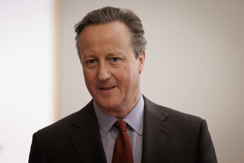 Foreign Secretary Lord David Cameron made the intervention as Jimmy Lai’s trial was due to begin