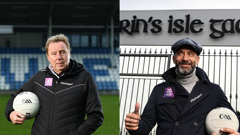 Harry Redknapp and Gianluca Vialli will manage rival GAA teams