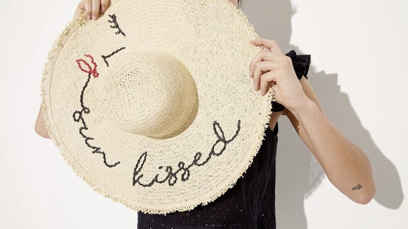 Oliver Bonas Sun Kissed Fringed Wide Brim Hat, &pound;26, Oliver Bonas 