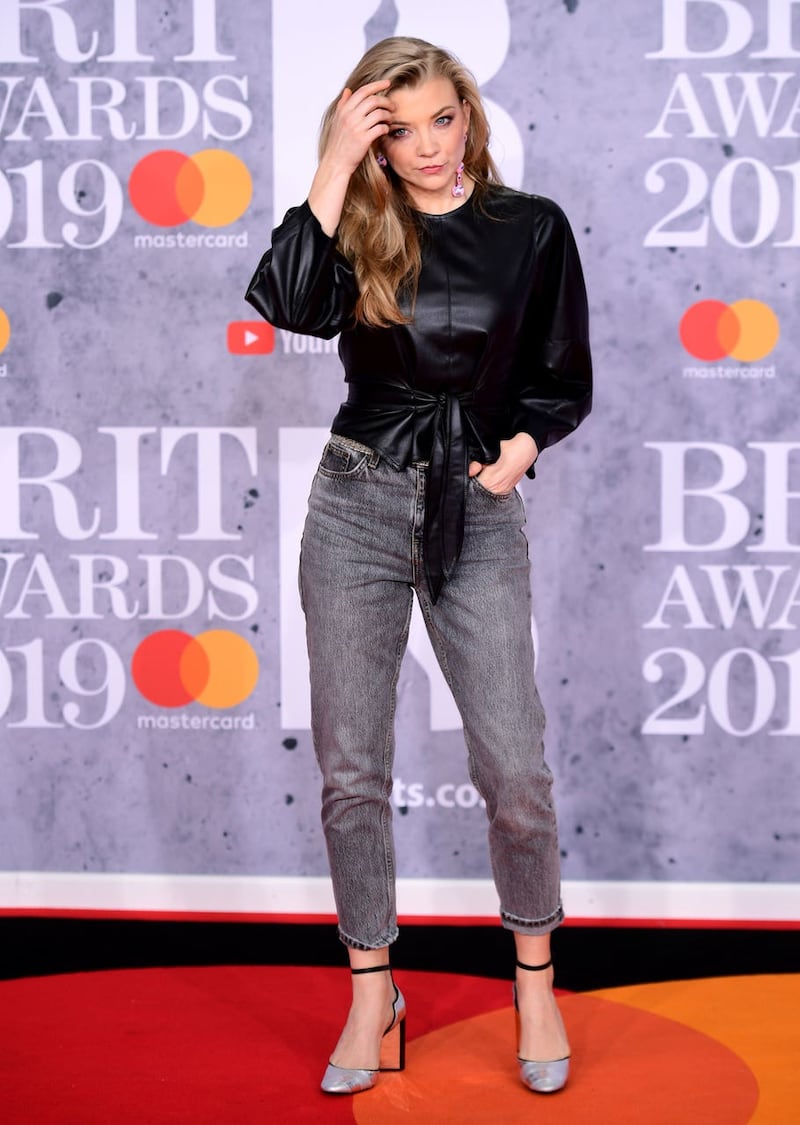 Natalie Dormer wore jeans at the Brits
