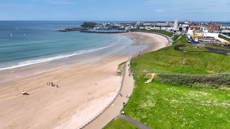 The man got into difficulty near the West Strand beach in Portrush on Sunday