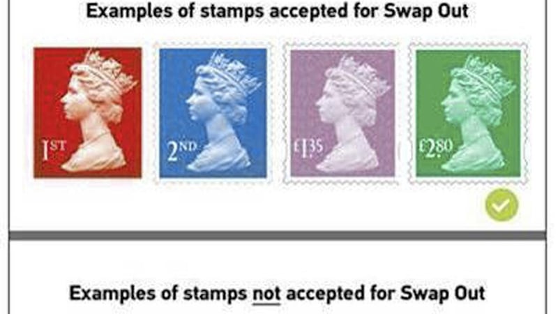 Royal Mail is urging people to check their stamps before they become invalid 