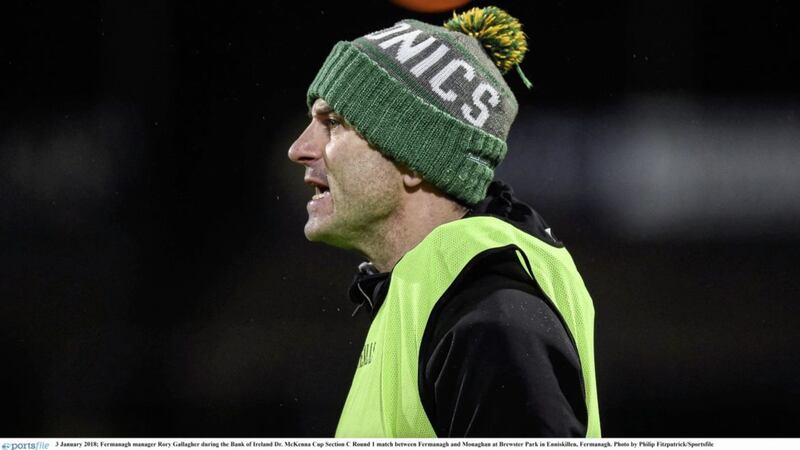 Fermanagh manager Rory Gallagher will have enjoyed Fermanagh&#39;s victory over Donegal in Ballybofey on Wednesday. The win sets up a last four clash with Tyrone on Sunday Picture by Sportsfile 