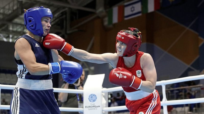Michaela Walsh is one of the Irish boxers who will take part in this week&#39;s international training camp at Jordanstown, as preparation for June&#39;s European Olympic qualifier continues. Picture by PA 