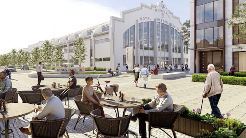An artist&#39;s impression of the new King&#39;s Hall health hub 