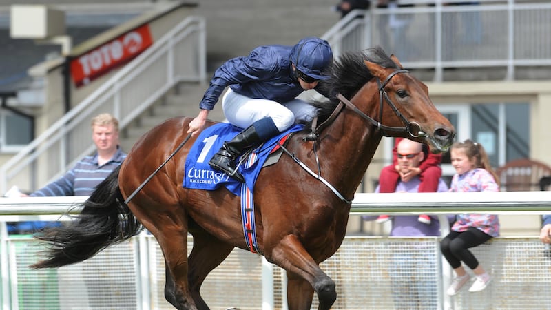RISING FORCE: Air Force Blue can give Aidan O&rsquo;Brien a 15th victory in the Group One Phoenix Stakes at the Curragh tomorrow&nbsp;
