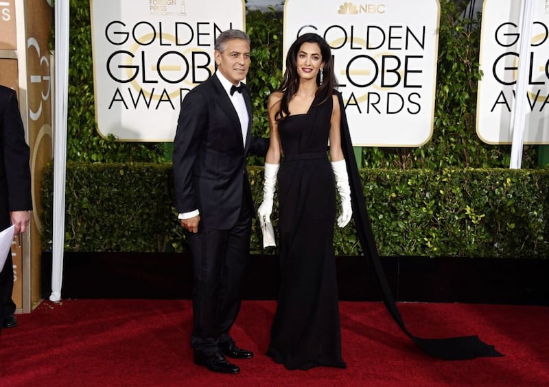 George and Amal Clooney&nbsp;