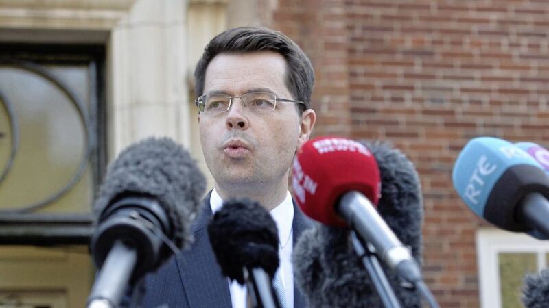 Secretary of State James Brokenshire spoke to the media after yesterday&#39;s 4pm deadline passed at Stormont. Picture by Colm Lenaghan/Pacemaker Press 