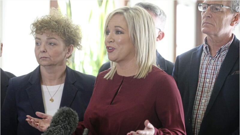 Michelle O&#39;Neill has been critical of times to recall the assembly. Picture by Hugh Russell. 