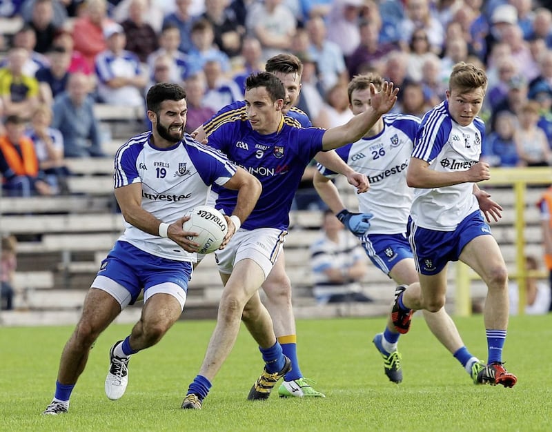 Neil McAdam is likely to be given the task of curtailing Cavan talisman Gearoid McKiernan. Picture by Philip Walsh. 