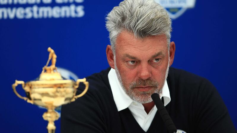 European Ryder Cup captain Darren Clarke speaking at a press conference during day two of the BMW PGA Championship at Wentworth Club, Windsor on Friday<br />Picture by PA&nbsp;