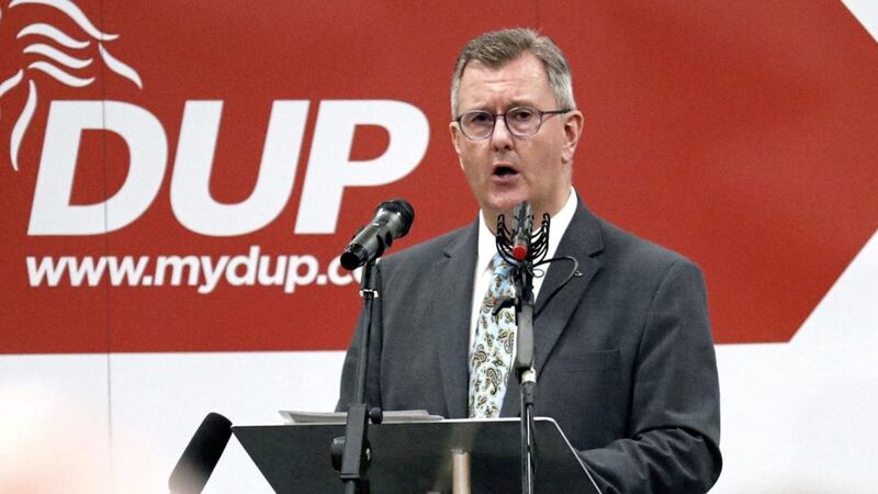 DUP leader Sir Jeffrey Donaldson. Picture by Peter Morrison/PA Wire 