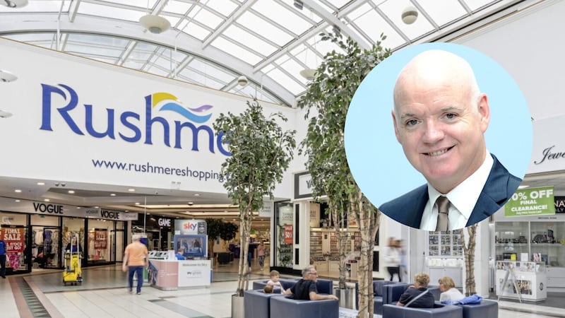 Rushmere's centre manager, Martin Walsh (inset), said the latest footfall numbers were “extremely encouraging”.