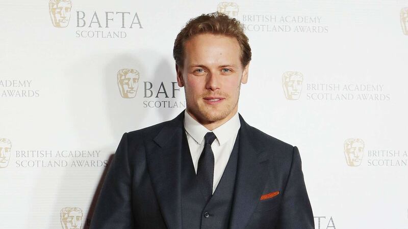 Actor Sam Heughan plays a special forces operative in his new action film SAS: Red Notice.
