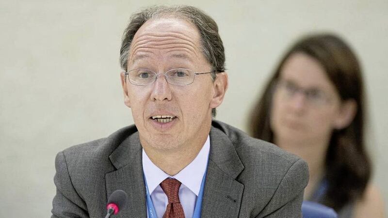 UN Special Rapporteur Pablo De Greiff 