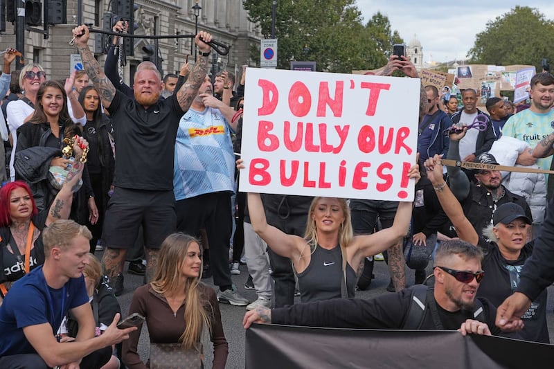 Protesters have previously objected to XL bully dogs being to the list of banned breeds