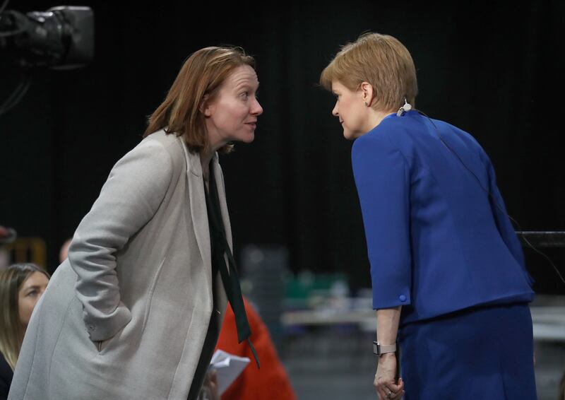 Liz Lloyd (left) was described as one of former Scottish first minister Nicola Sturgeon’s closest confidantes.