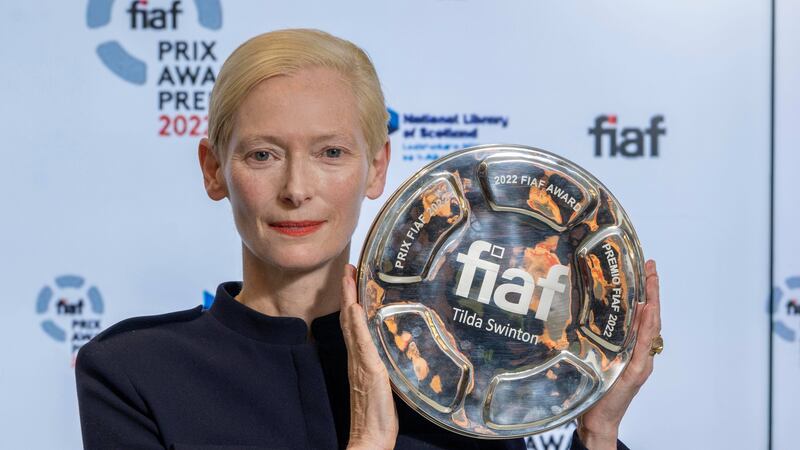 The actress, who considers herself to be Scottish, was presented with the award at a ceremony in Glasgow on Monday.