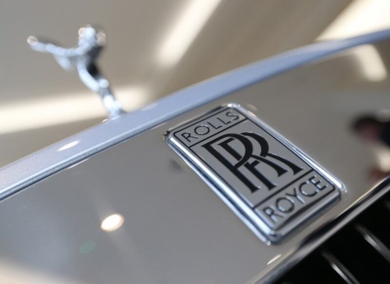 the front of a Rolls-Royce Wraith