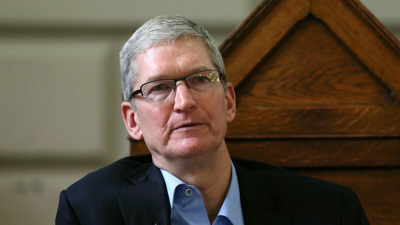 The chief executive reaffirmed Apple’s commitment to data privacy.