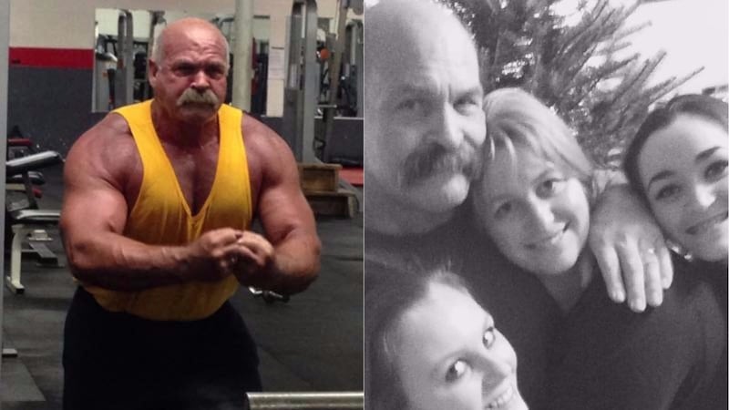 Bodybuilding Bill Reed was given a very special pair of glasses for his birthday.