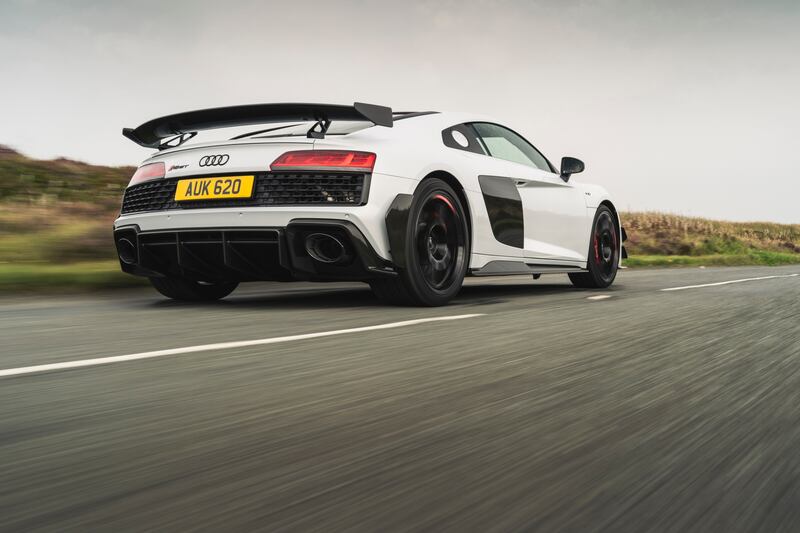 The R8’s performance is exceptional. (Audi)
