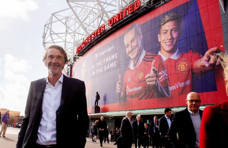 Sir Jim Ratcliffe is set to buy a 25 per cent stake in Manchester United