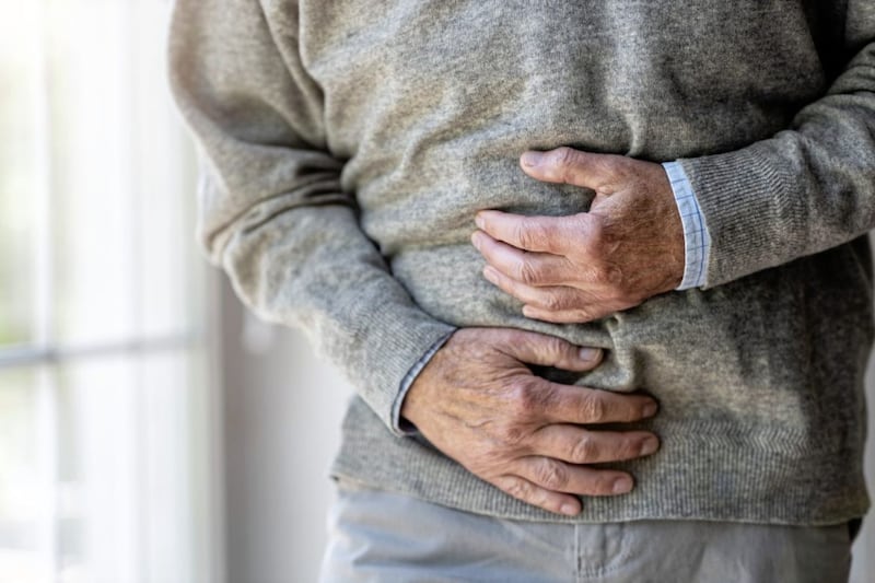 Sporadic small-bowel obstruction can cause intense pain. 
