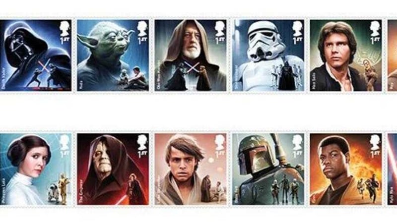 Royal Mail are to release a special series of stamps to celebrate Star Wars 