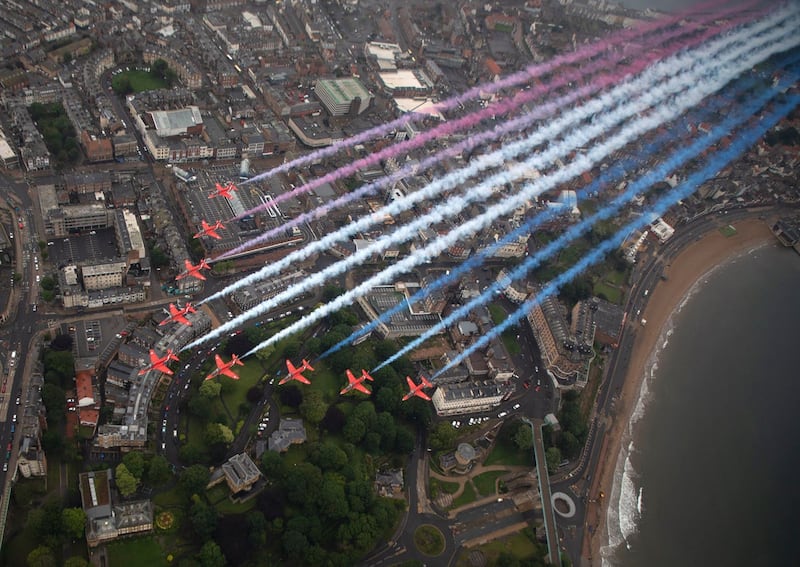 The Red Arrows will be part of the commemorations on VJ Day. SAC Hannah Smoker/MoD