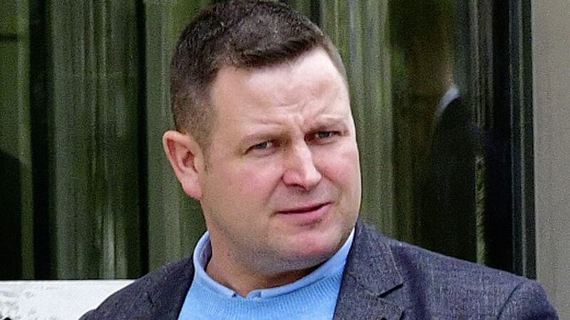 Paul Campbell (41) denies causing an explosion at an RUC station in Coalisland, Co Tyrone in 1997 