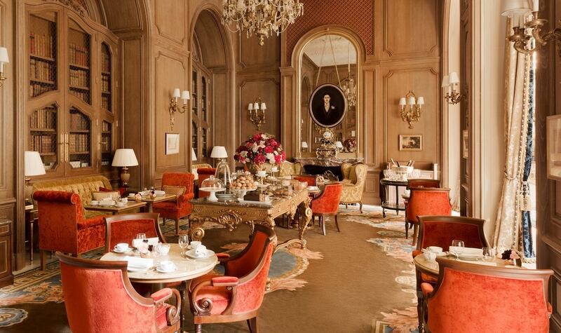 Salon Proust at the Ritz Paris