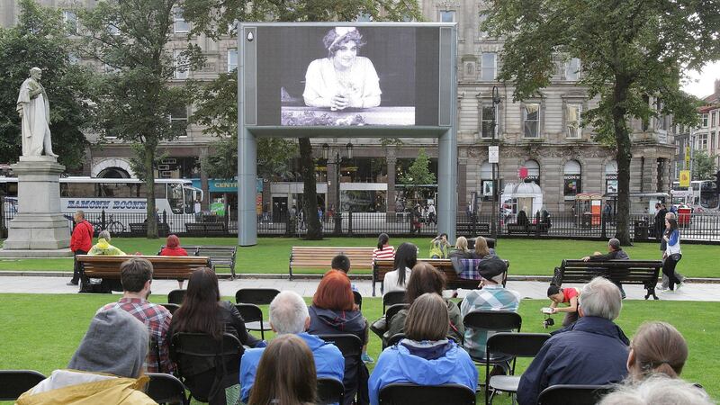 Films popular with cinema-goers around the time of the First World War and shown on the big screen at the city hall as part of a series of events to mark the centenary of its outbreak in 1914. Picture by Cliff Donaldson&nbsp;
