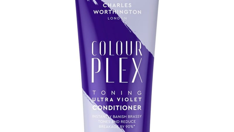 Charles Worthington Colourplex Ultraviolet Conditioner, &pound;5.32 (was &pound;7.99), available from Superdrug 